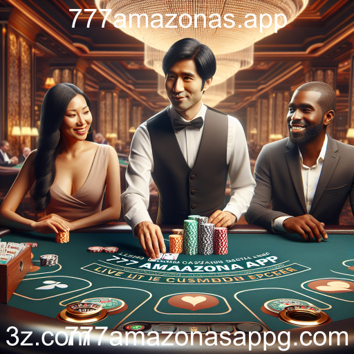A Emoção dos Cassinos Ao Vivo no 777amazonas.app